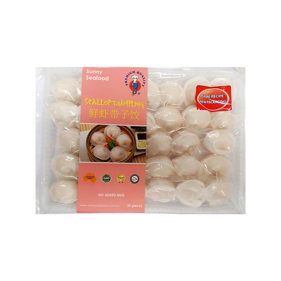 Sunny Seafood Vietnamese Shrimp & Scallop Dumplings - 32 Pieces, 1kg