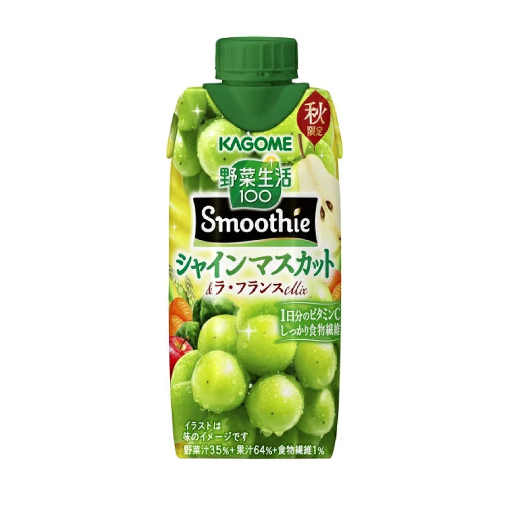 Kagome-Yasai-Seikatsu-Smoothie-Shine-Muscat-Grape-330ml-1