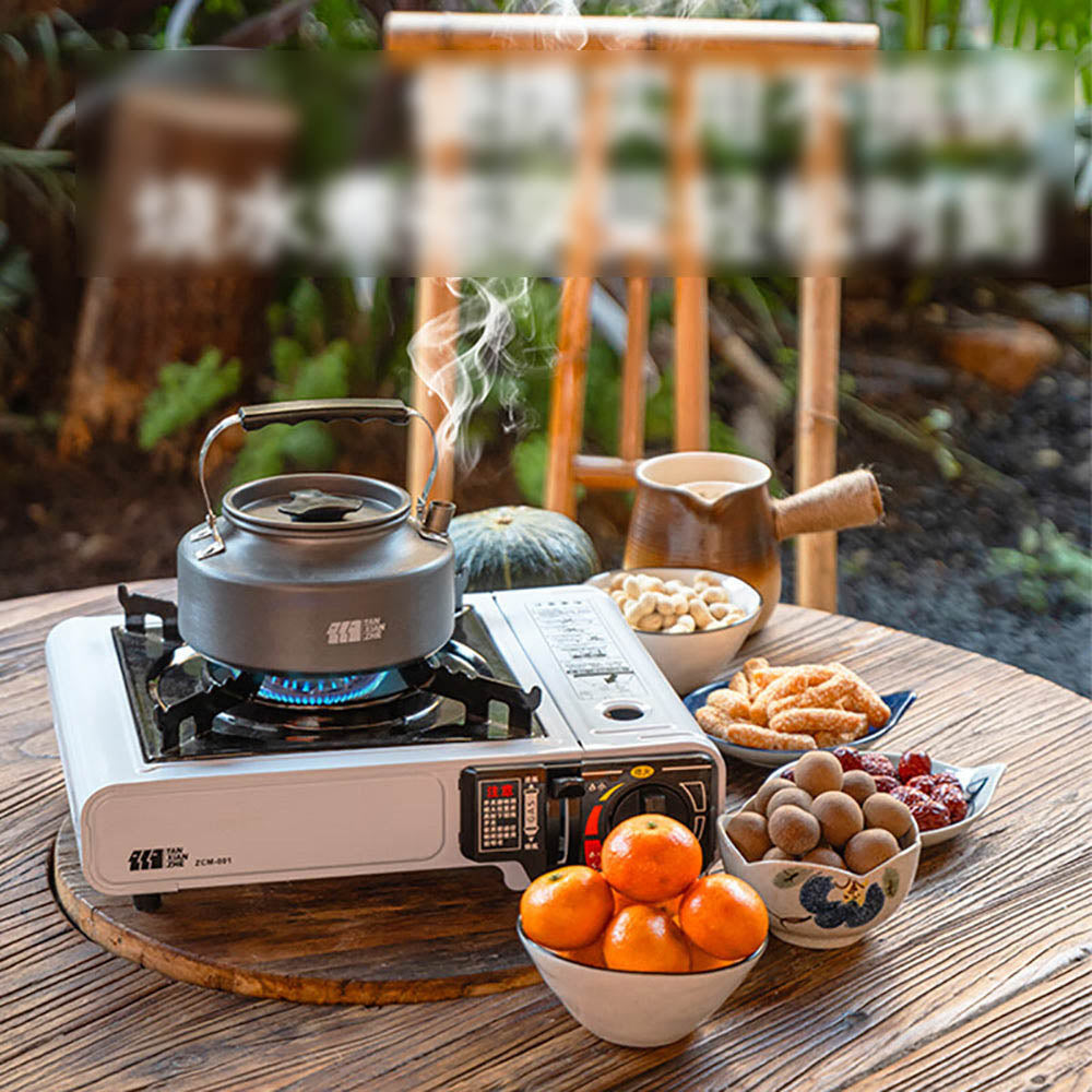 Ulife Outdoor Portable Butane Stove - White, 2900W (Gas Not Included)