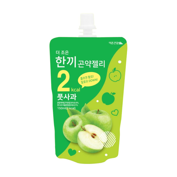 The Zoen Low-Calorie Konjac Jelly Green Apple Flavour 150g