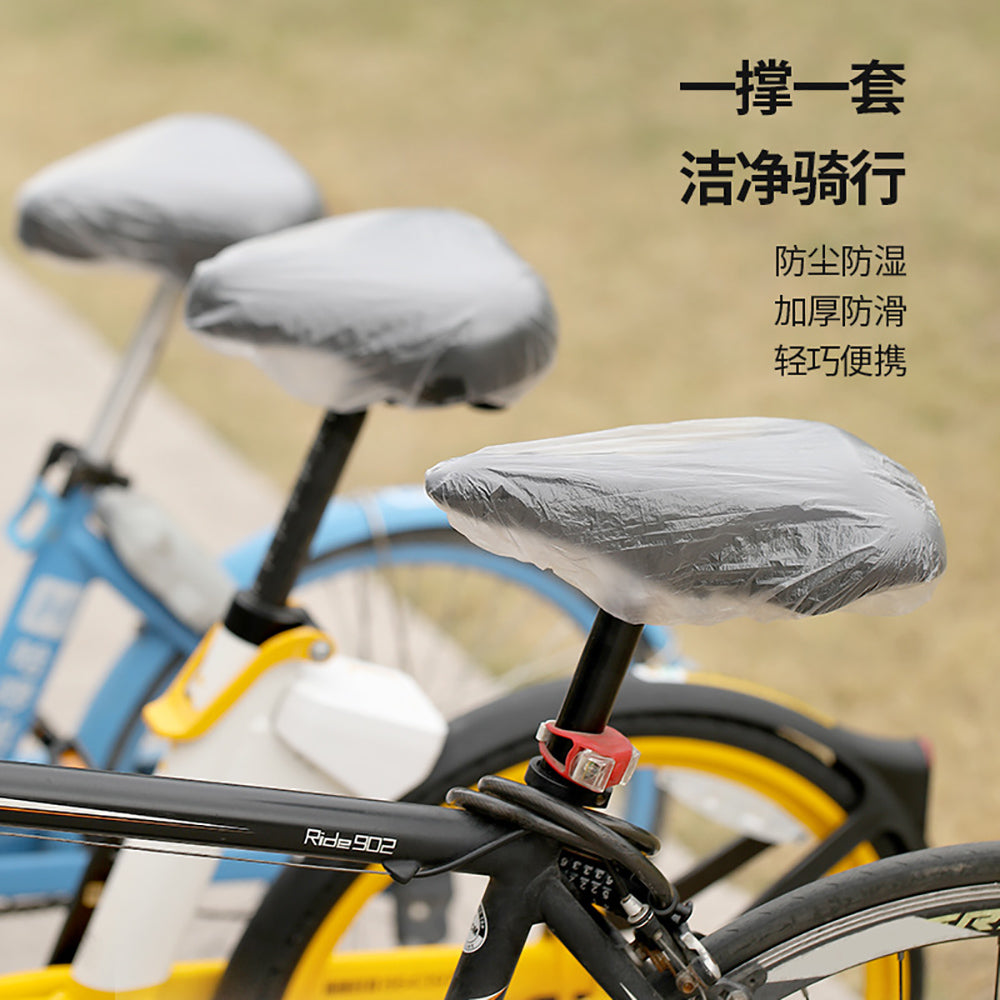 FaSoLa-Disposable-Bicycle-Seat-Covers---Transparent,-Pack-of-50-1