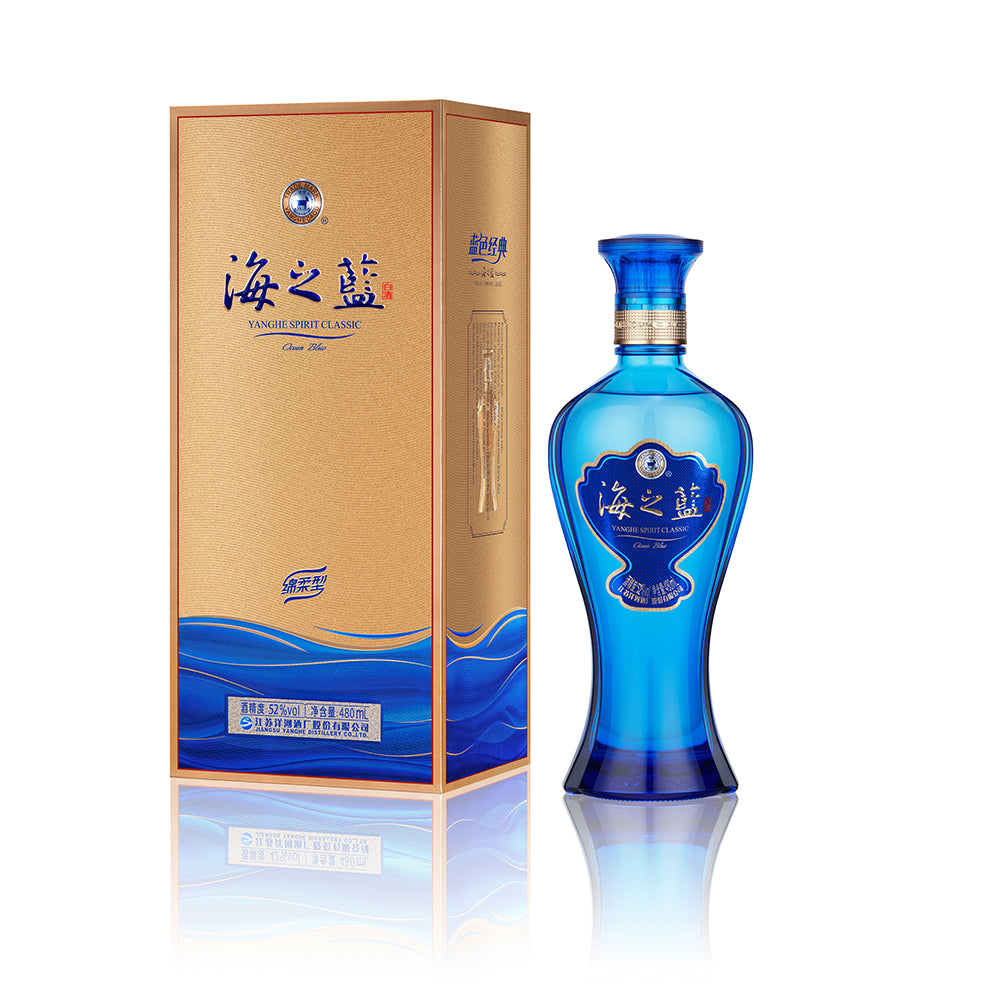 Yanghe-Blue-Classic-Ocean-Blue-Mellow-Baijiu-52¡ã-480ml-Gift-Box-1