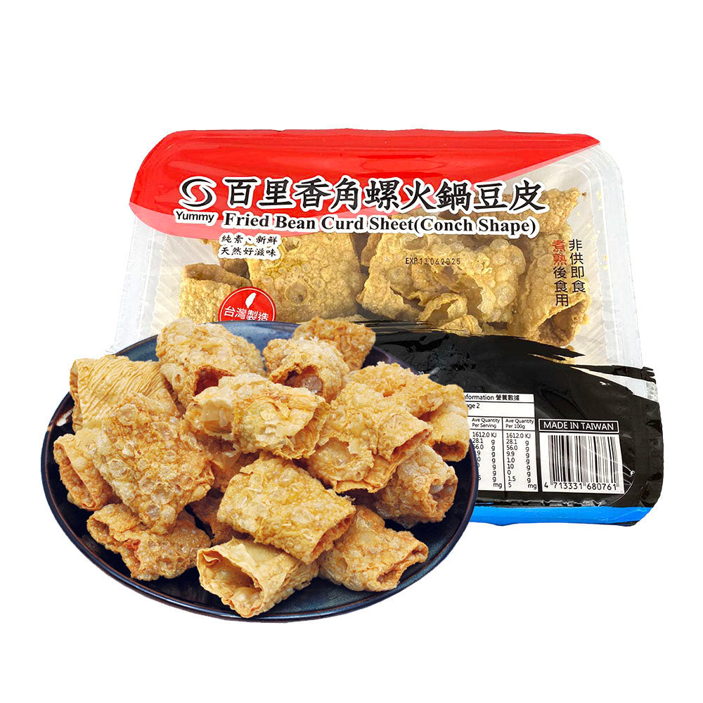 Yummy-Fried-Bean-Curd-Sheet-(Conch-Shape)---200g-1