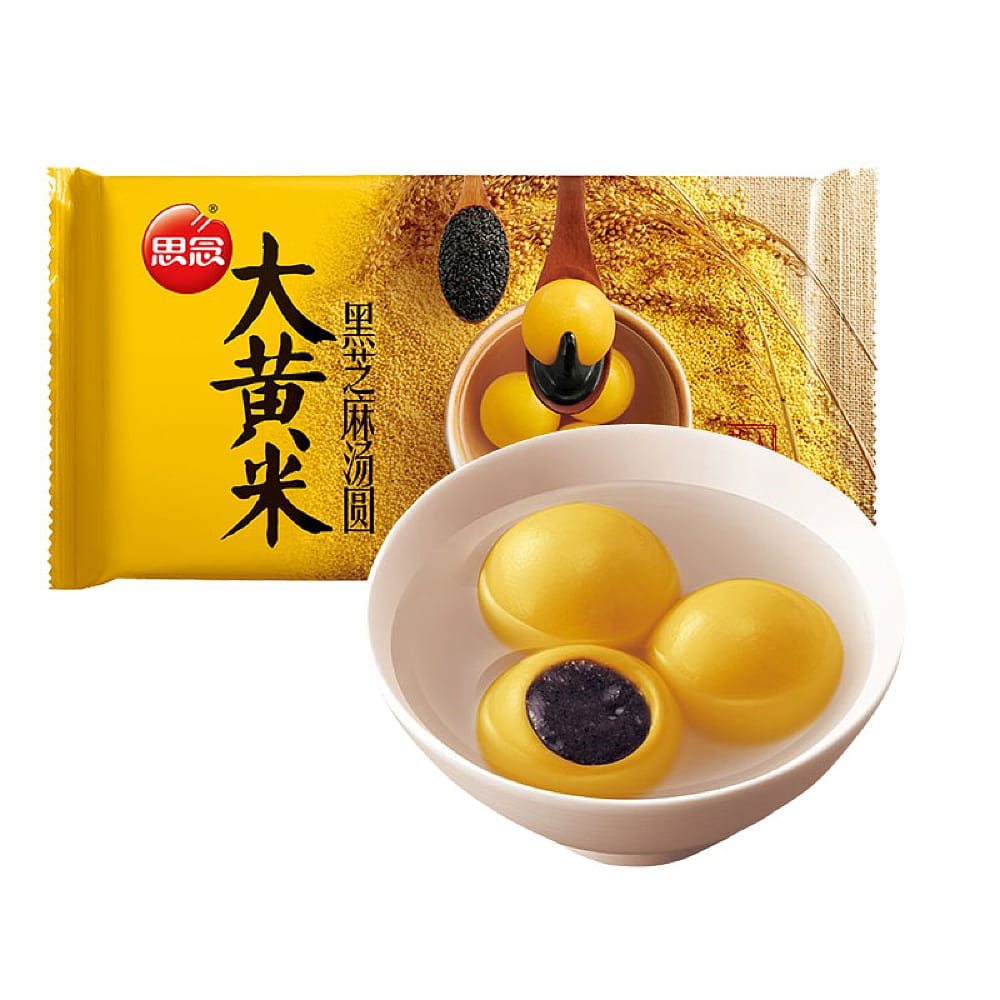 [Frozen]-Sinian-Large-Yellow-Rice-and-Black-Sesame-Dumplings-454g-1