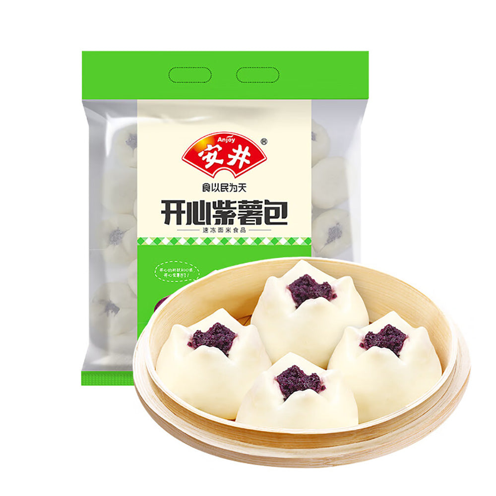 [Frozen]-Anyi-Purple-Sweet-Potato-Buns-800g-1