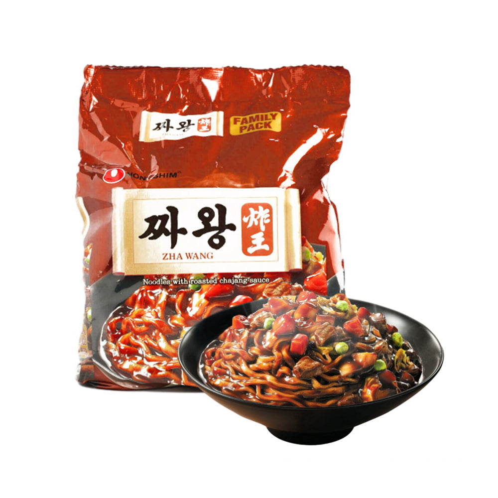 Nongshim Zha Wang Jjajangmyeon - 134g x 4 Packs