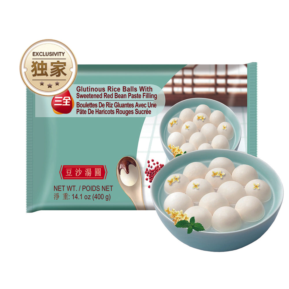 [Frozen]-Sanquan-Refined-Red-Bean-Soup-Dumplings-400g-1