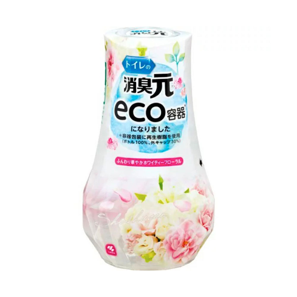 Kobayashi-Pharmaceutical-Toilet-Deodorizer-and-Air-Freshener,-Floral-Scent,-400ml-1