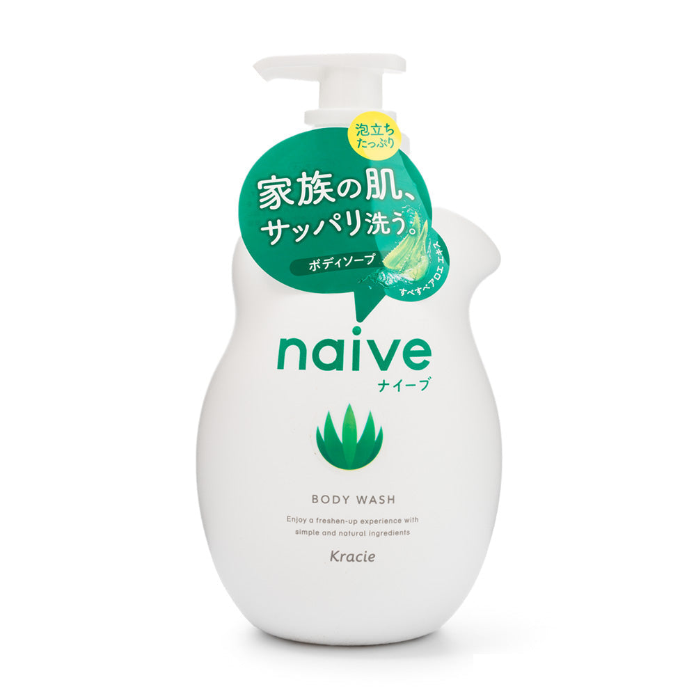 Kracie Naive Aloe Vera Moisturizing Body Wash - 530ml