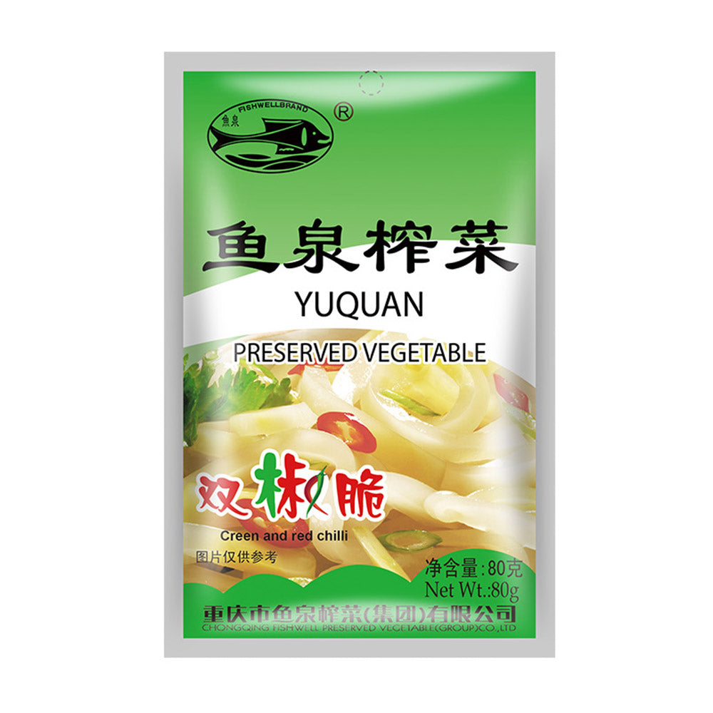 Yuquan-Double-Pepper-Crunchy-Preserved-Vegetables---80g-x-4-1