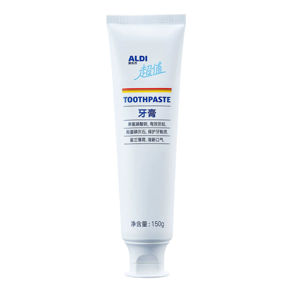 ALDI-Value-Fresh-Mint-Anti-Cavity-Toothpaste-150g-–-Limited-Import-1