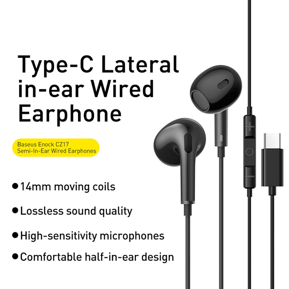 Baseus-Encok-CZ17-Semi-In-Ear-Wired-Earphones---Starry-Black-1