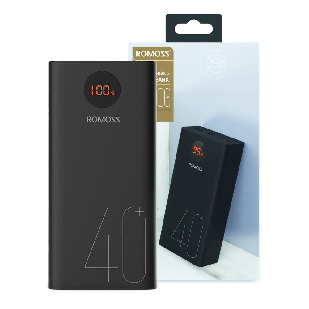 Romoss-PEA40-40000mAh-18W-Portable-Power-Bank---Black-1