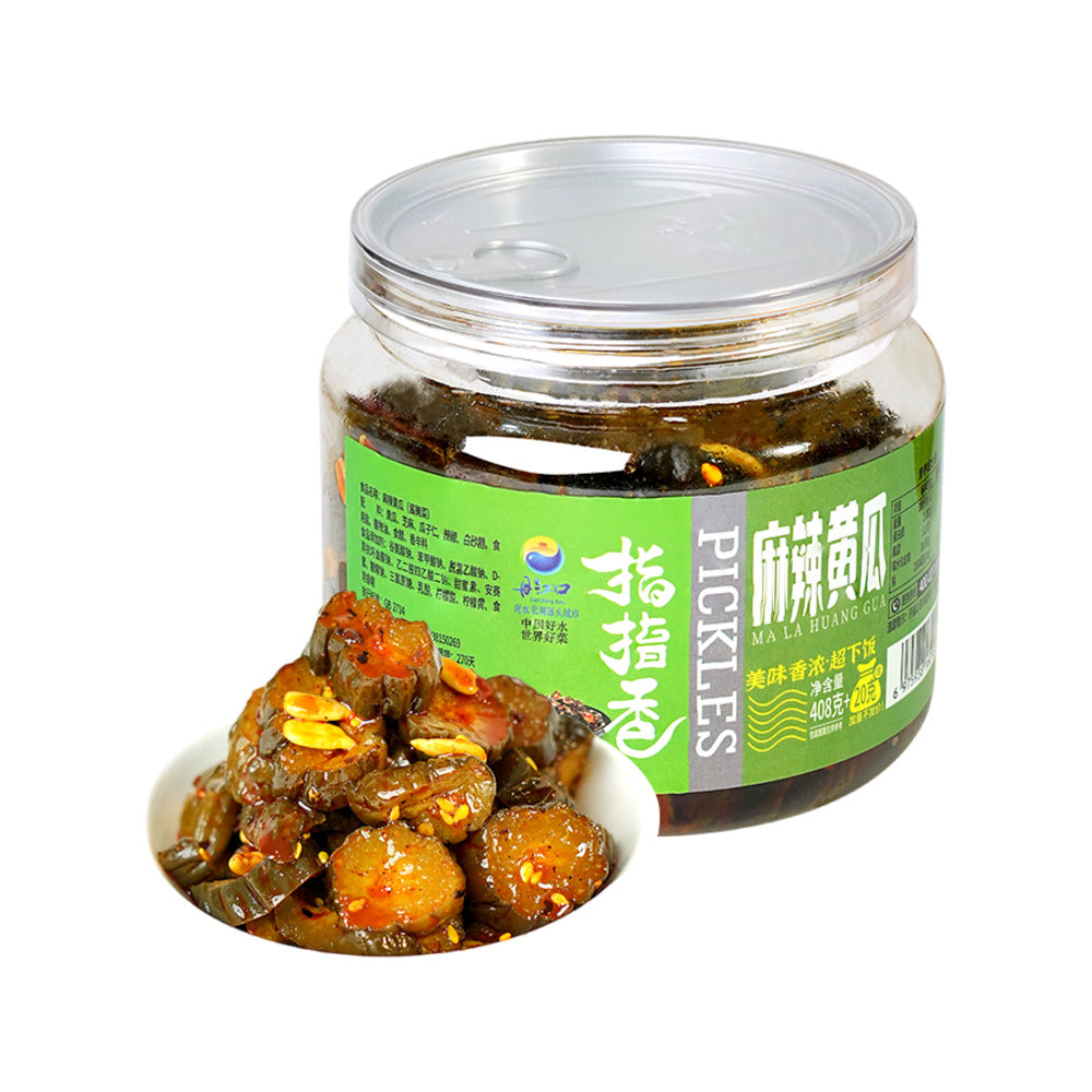 Zhizhixiang-Spicy-Pickled-Cucumbers---408g-1