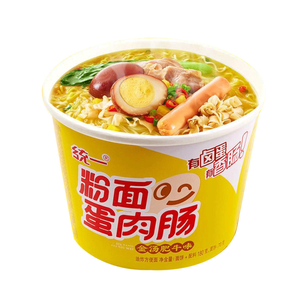 Uni-President-Fun-Mian-Egg-&-Sausage-Cup-Noodles-–-Golden-Beef-Soup-Flavour-180g-1