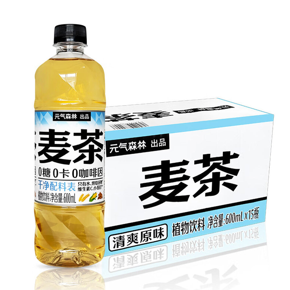 [Full-Case]-Genki-Forest-Barley-Tea-600ml*15-1