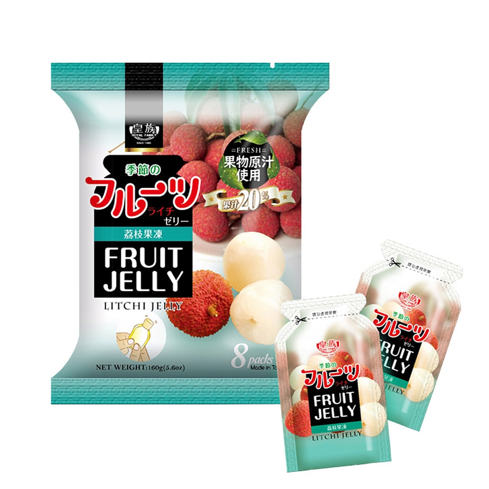 Royal-Family-Lychee-Flavoured-Jelly,-8-Pieces,-160g-1