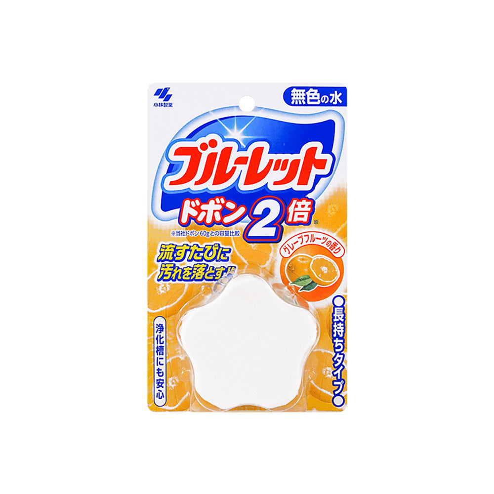 Kobayashi-Toilet-Cleaning-Block---Orange-Scent,-120g-1