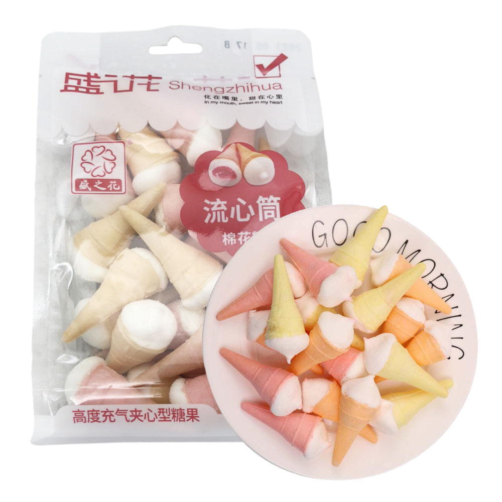 Shengzhihua-Strawberry-Filled-Cone-Marshmallows---120g-1