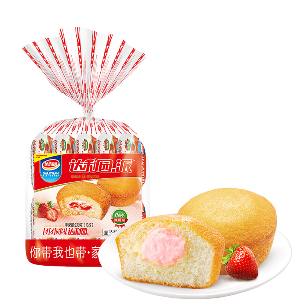 Daliyuan-Strawberry-Filled-Cakes---230g,-10-Pieces-1