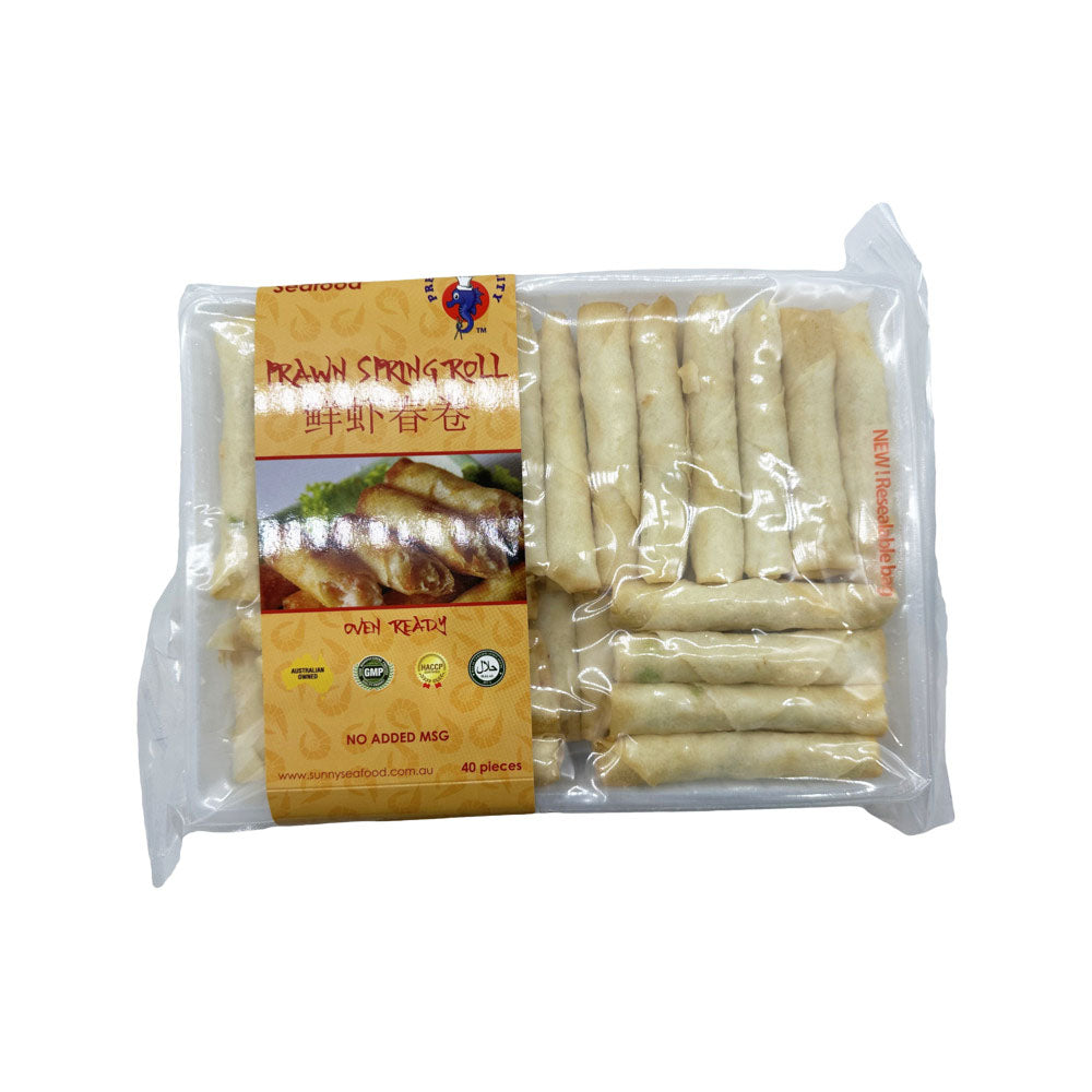 Sunny-Seafood-Vietnamese-Prawn-Spring-Rolls---40-Pieces,-1kg-1