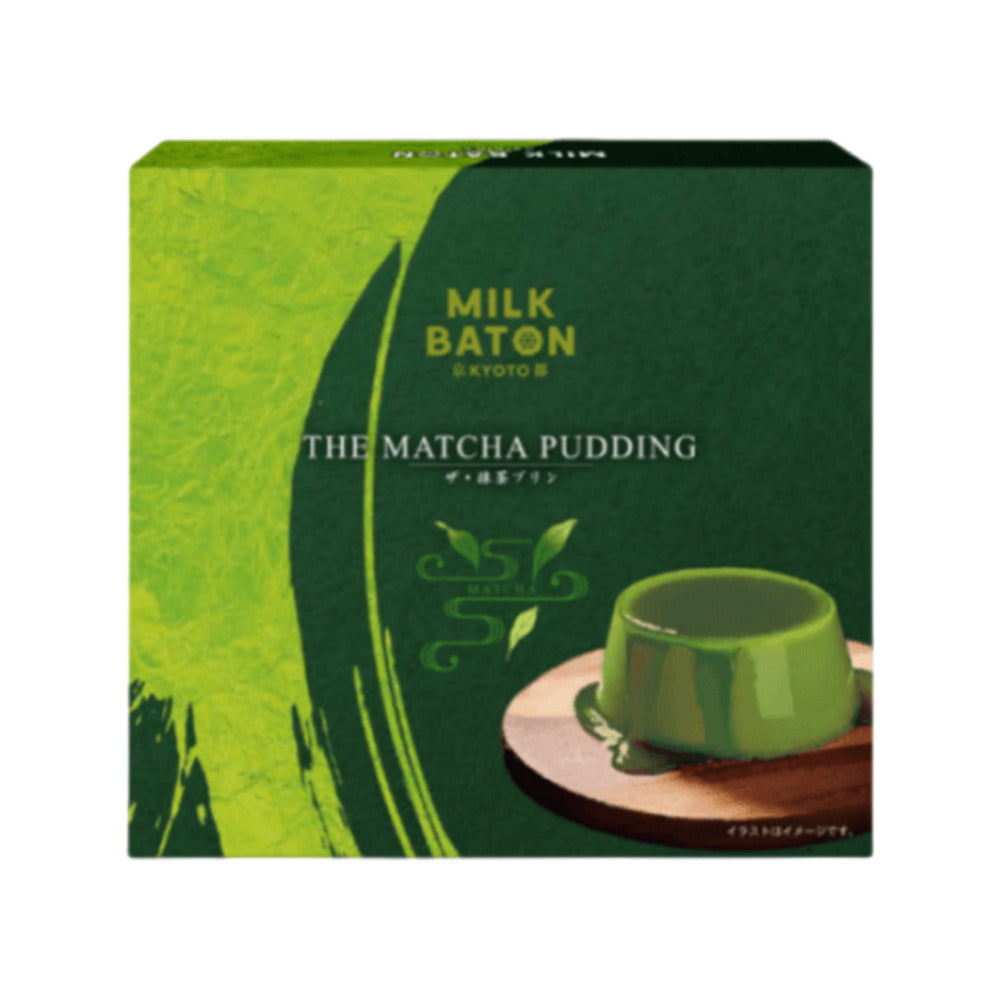 Milk-Baton-Kyoto-Matcha-Pudding-–-184g-Gift-Pack---Creamy-Japanese-Green-Tea-Dessert-1