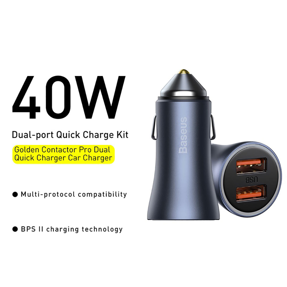 Baseus-Golden-Contactor-Pro-Dual-Quick-Charger-Car-Charger-40W---Dark-Gray-1