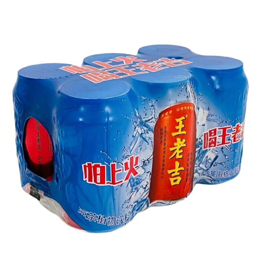 Wanglaoji-Herbal-Tea---310ml,-Pack-of-6-1