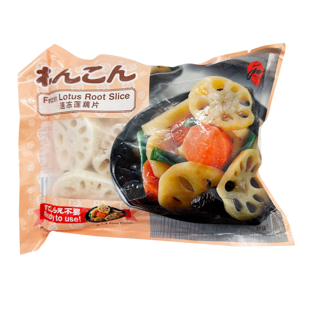 [Frozen]-Jun-Quick-Freeze-Thick-Lotus-Root-Slices-400g-1