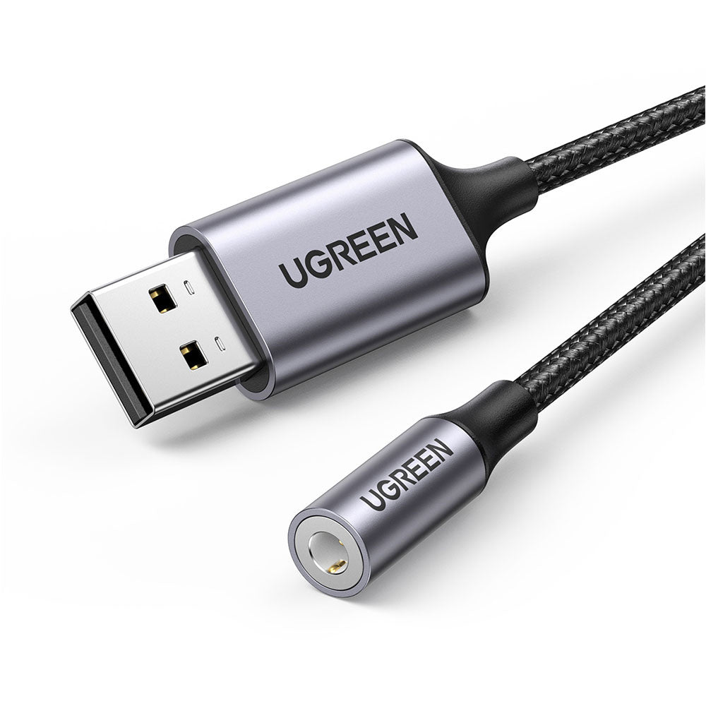 UGREEN-USB-2.0-to-3.5mm-Female-Adapter-Cable---25cm-1