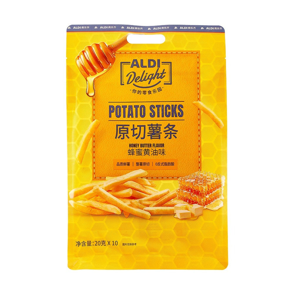 Aldi-Delight-Honey-Butter-Potato-Sticks-20g-x-10-Packs-–-Limited-Import-1