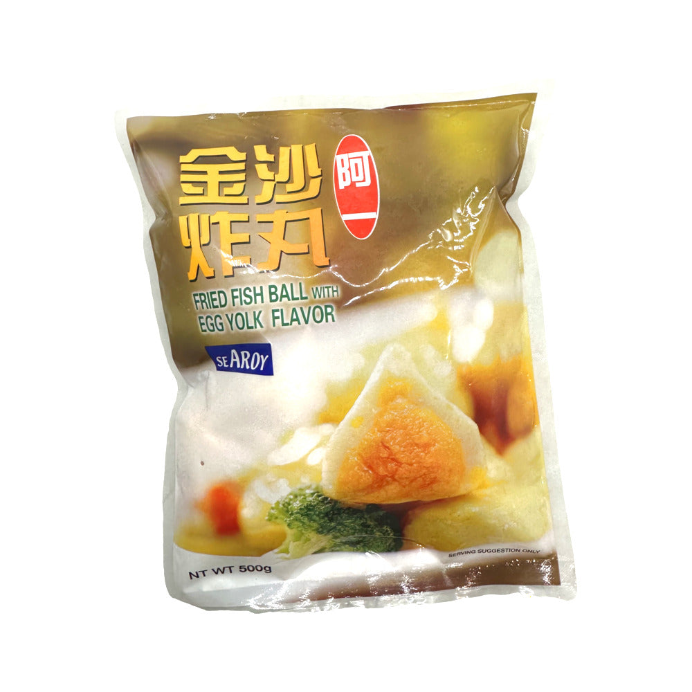 Searoy-Frozen-Fried-Fish-Balls-with-Egg-Yolk-Flavor---500g-1