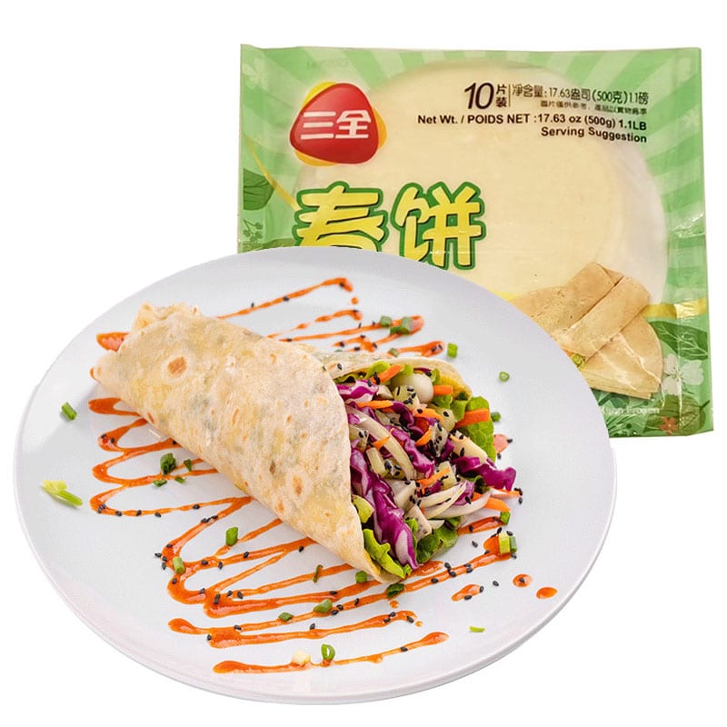 Sanquan-Frozen-Original-Spring-Pancakes---10-Pieces,-500g-1