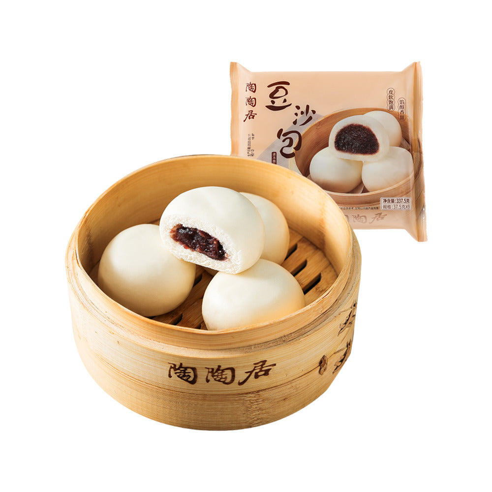TaoTaoJu-Frozen-Red-Bean-Paste-Steamed-Buns-(Dou-Sha-Bao)-337.5g-1
