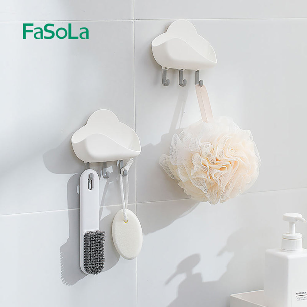 FaSoLa-No-Drill-Cloud-Hooks---White,-12*3.6*12cm-1