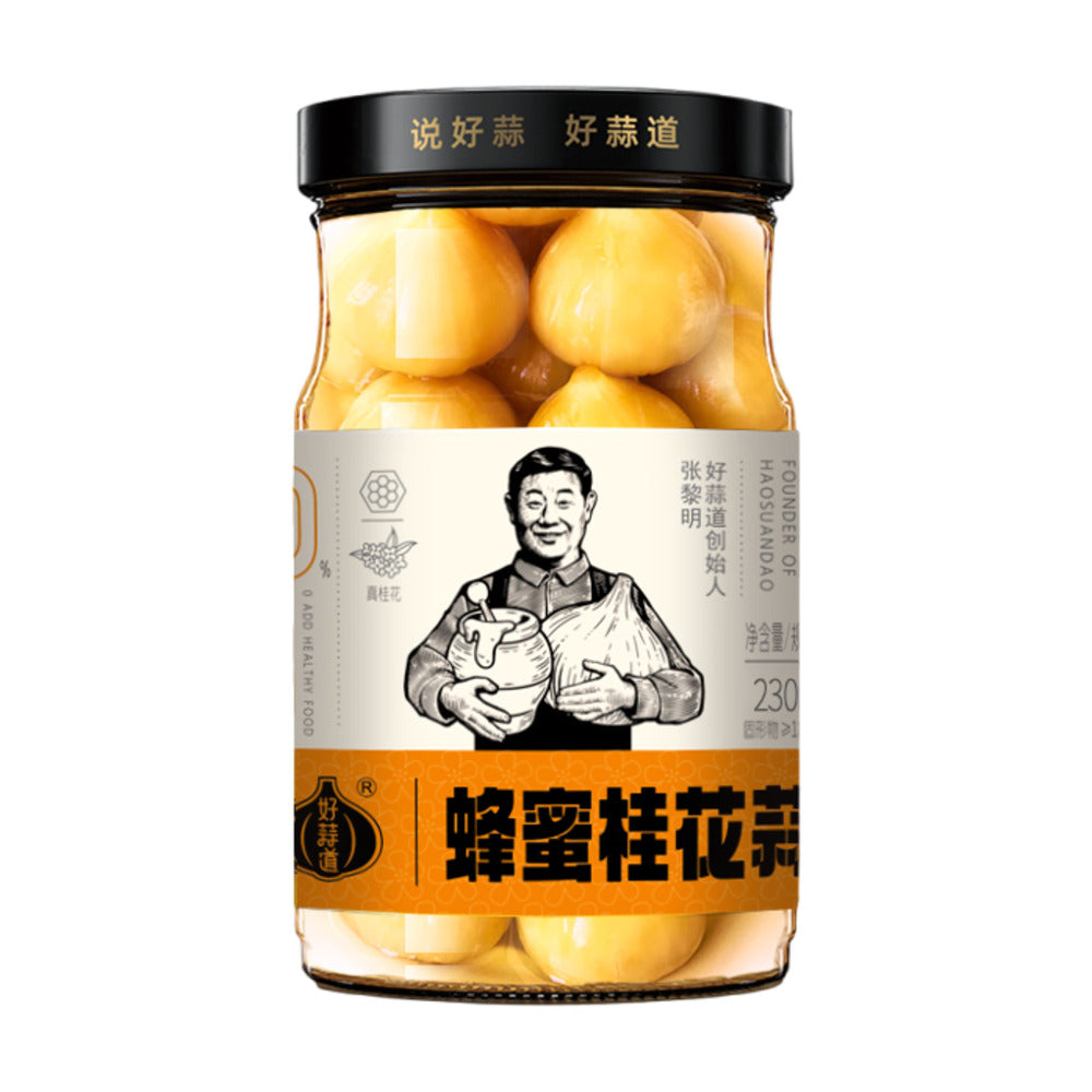 Haosuandao-Honey-Osmanthus-Pickled-Garlic-230g-1
