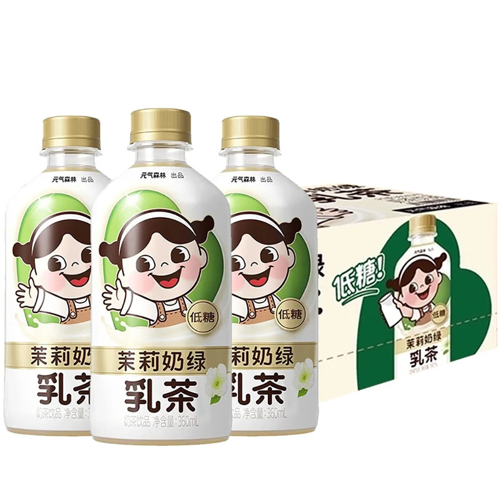 Genki-Forest-Jasmine-Milk-Green-Tea---360ml-x-15-1