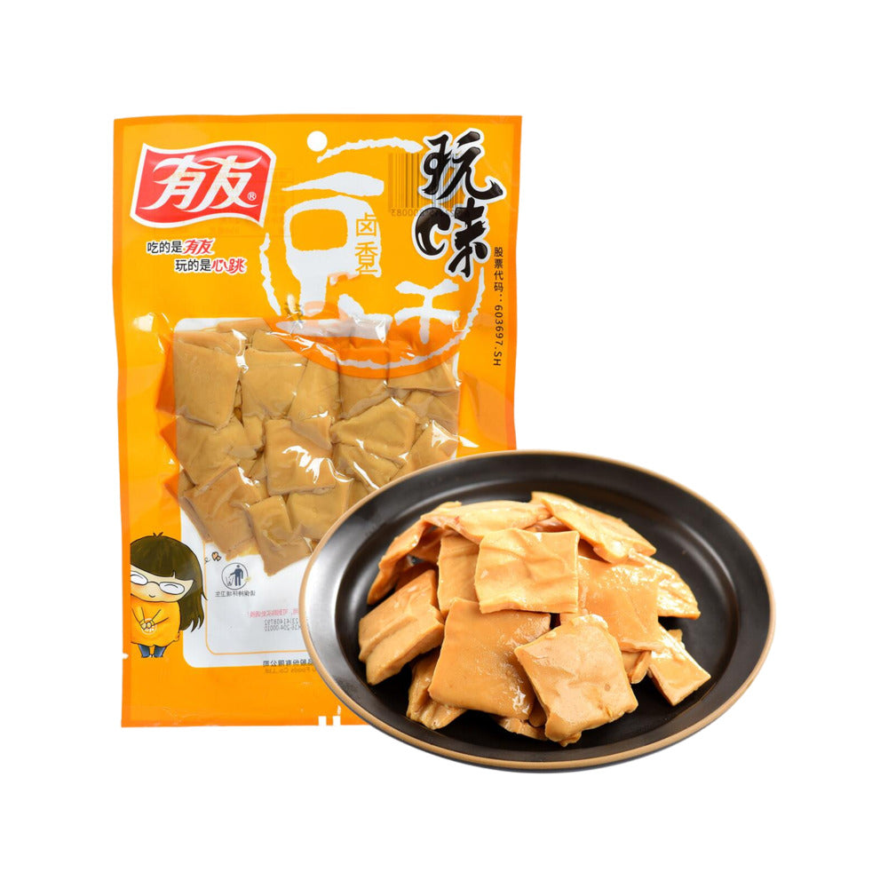 Youyou-Braised-Tofu-Bites-90g-–-Chinese-Marinated-Dougan-Snack-1
