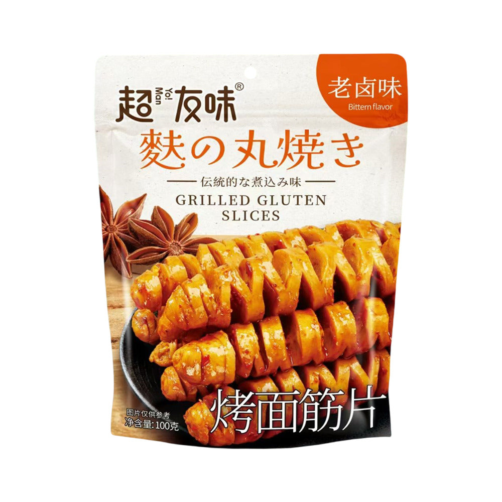 Chaoyouwei-Grilled-Gluten-Slices-–-Master-Stock-Flavour-100g---Ready-to-Eat-Wheat-Gluten-Snack-1