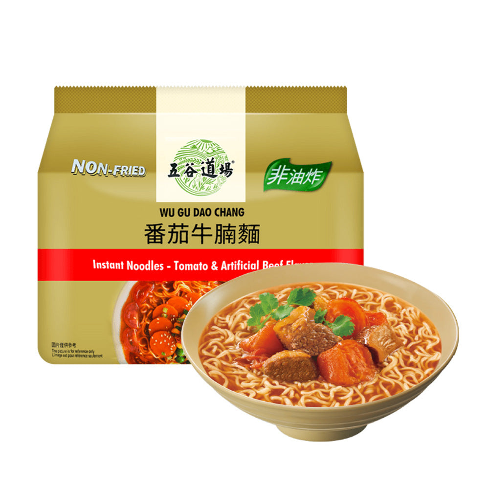 Wugu-Daochang-Tomato-Beef-Brisket-Noodles-107g,-Pack-of-5-Bags-1