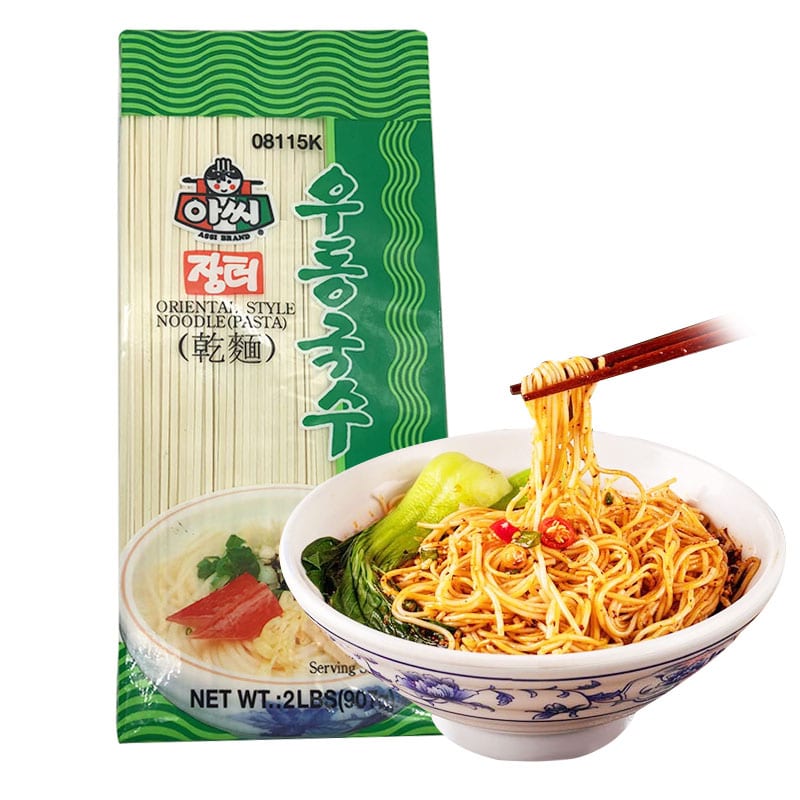 Assi-Flat-Dried-Noodles-(Green)-907g---Frozen-Food-1