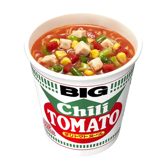 Mì Ly Nissin Cup Noodles Vị Cà Chua & Ớt 107 g – cay thơm, nước dùng đậm đà