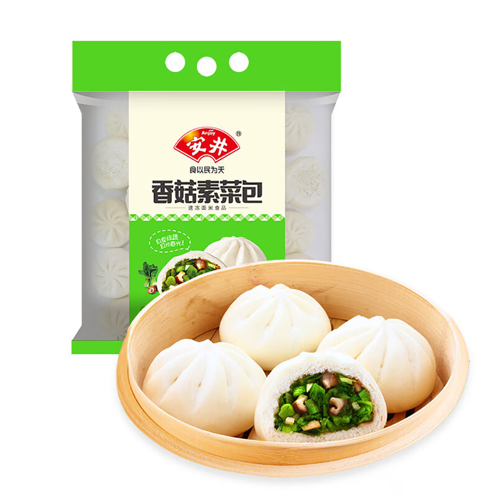 [Frozen]-Anyi-Vegetarian-Mushroom-Buns-720g-1