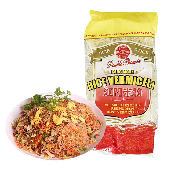 Bún Gạo Sợi Mỏng Double Phoenix 454 g – bún khô mềm dai nấu xào