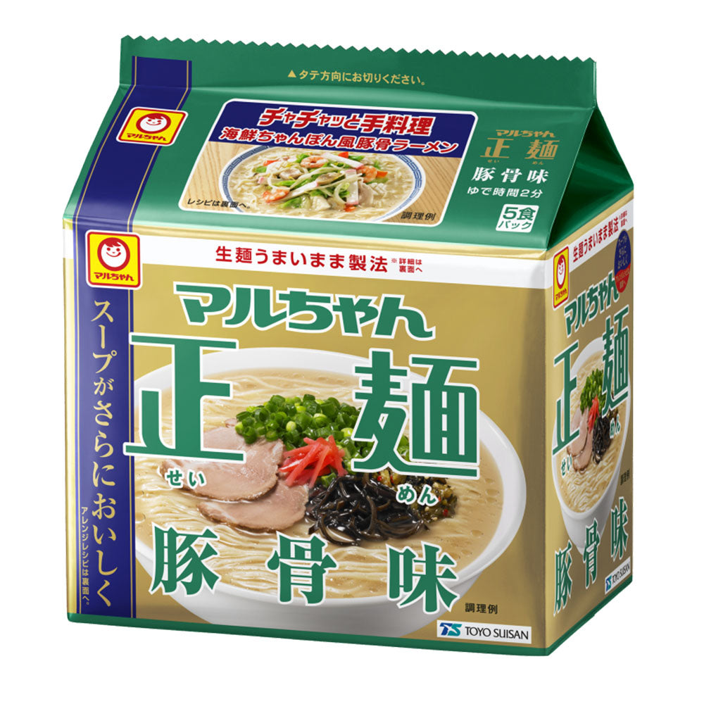 Toyo-Suisan-Maruchan-Seimen-Tonkotsu-Flavor-Instant-Noodles---5-Packs,-440g-1