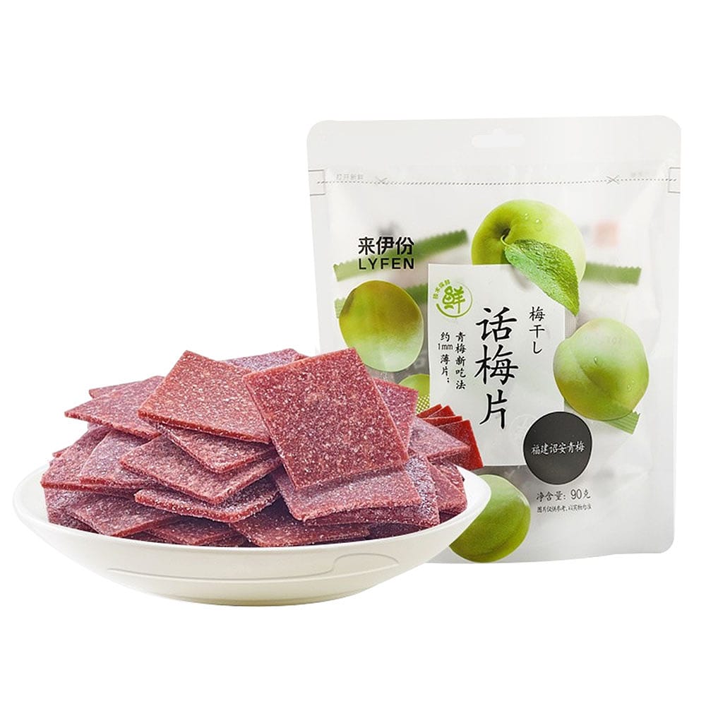 LaiYiFen-Sour-Plum-Slices-90g-1