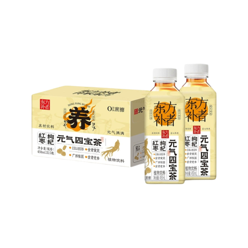 Qing-Shang-Dong-Fang-Buzhe-Red-Date-&-Goji-‘Four-Treasures’-Energy-Tea---450ml-x-15-Bottles-1