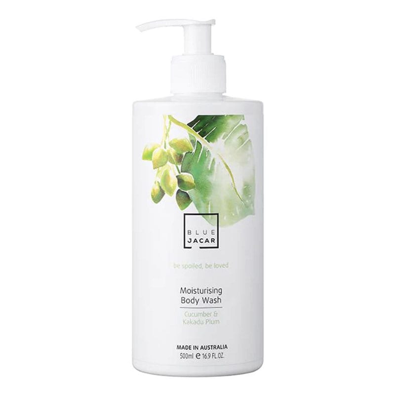 Blue-Jacar-Moisturising-Body-Wash---Cucumber-&-Kakadu-Plum,-500ml-1