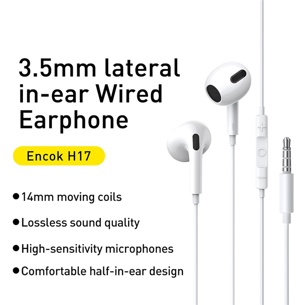 Baseus-Encok-H17-3.5mm-In-Ear-Wired-Earphones---White-1