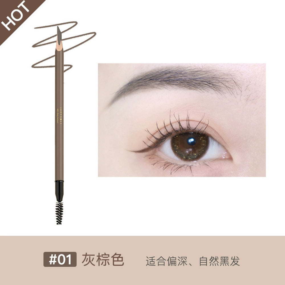 Judydoll-Soft-Focus-Matte-Brow-Sculpting-Pencil-1.8g-–-Triangular-Tip,-Built-In-Spoolie-1